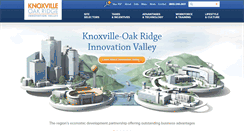 Desktop Screenshot of knoxvilleoakridge.com