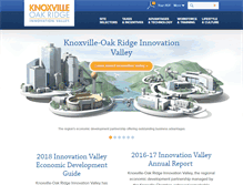 Tablet Screenshot of knoxvilleoakridge.com